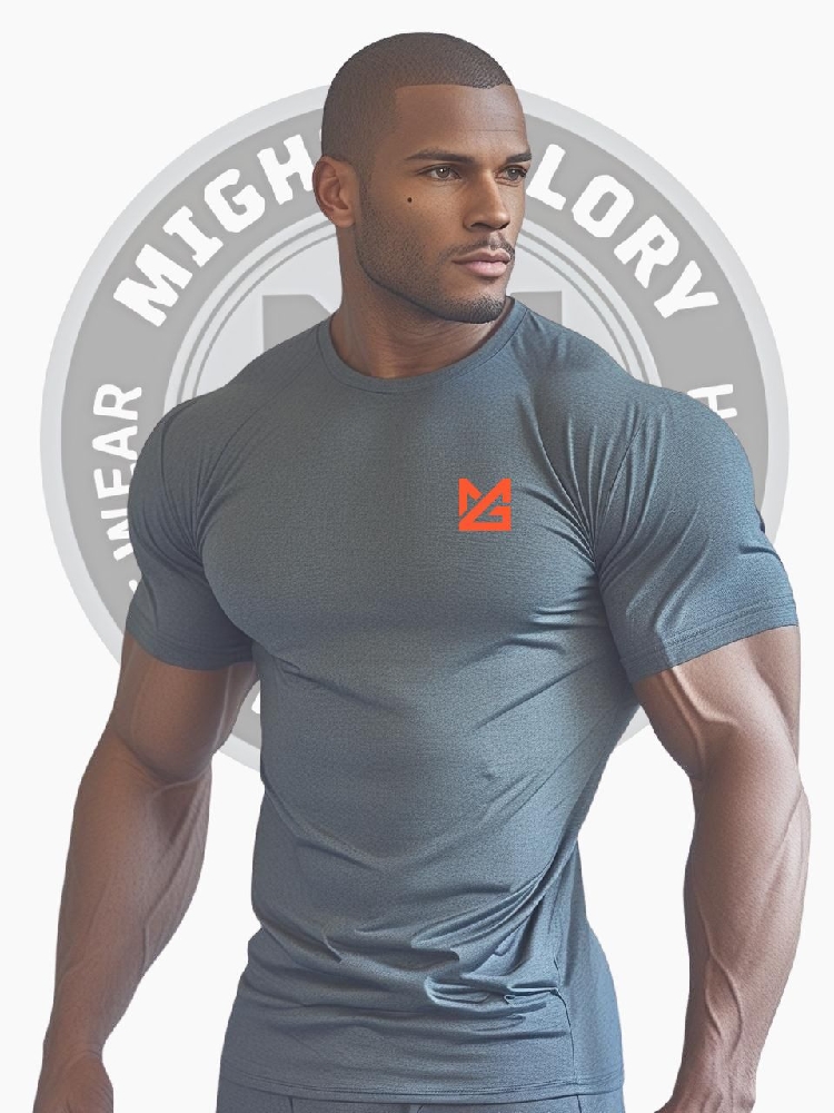 Might&Glory Performance T-Shirt during workout